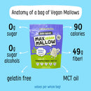 Know Brainer Foods Max Vegan Mallow Sugar Free Marshmallows