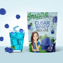 Inspire Clear Whey Protein Powder by Bariatric Eating - Blue Razz