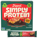 SimplyProtein Dipped Snack Bars, 5 bar box
