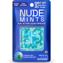 Breath + Gut Mints For Gut Healthy by NUDE - Peppermint