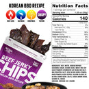 High Protein Beef Jerky Chips by Wicked Cutz