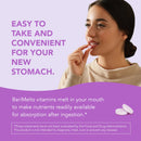 BariMelts Multivitamin with Iron - 60 Fast-Dissolving Tablets - Natural Fruit Flavor