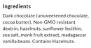 ChocZero Keto Bark 3.2oz