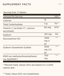 Solgar Extra Strength Glucosamine Chondroitin MSM with Ester-C - 180 Tablets