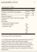 Solgar Collagen Hyaluronic Acid Complex - 30 Tablets