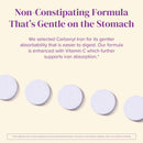BariMelts Iron + Vitamin C - 90 Fast-Dissolving Tablets - Natural Orange Flavor