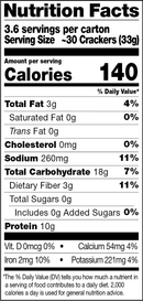 Milton's Protein Crackers, 4.25 oz