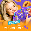 Shameless Snacks Gummy Candy - OMG Peach