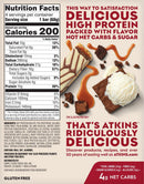 Atkins Nutritionals High Protein Layered Bars, 4ct