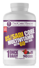 ProCare Health DS/SADI Core Chewable Multivitamin with 60mg Iron
