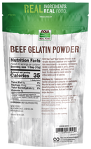 NOW Beef Gelatin Powder 1 lb.
