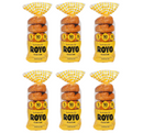 Royo Bread Co Low Carb Challah Rolls, 6 rolls