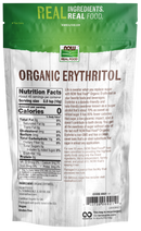 NOW Erythritol Granular, Organic 1 lb.