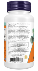 NOW Magnesium Glycinate Tablets, 90 Tablets