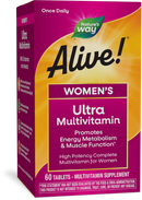 Nature's Way Alive! Once Daily Ultra Potency Complete Multivitamin, Women's 60 tablets (CLEARANCE: best by October 31, 2026)