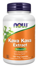 NOW Kava Kava Extract 120 veg capsules