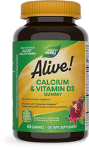 Nature's Way Alive! Calcium + Vitamin D3 Gummies 60 gummies