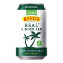 Reed's Zero Sugar Real Ginger Ale, 12 fl oz, 4 pack