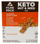 Munk Pack Keto Nut & Seed Bar, 12 Bars