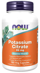 NOW Potassium Citrate 180 capsules 