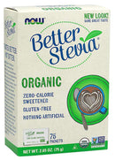 NOW Better Stevia Extract Packets, Organic 75 packets 