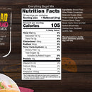 Inspire 'Everything Bagel' Flatbread Sandwich Round Mix by Bariatric Eating