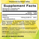 Journey Vitamin D3 Jellies by Bariatric Eating (CLEARANCE: Best by July 2026)