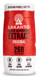 Lakanto Liquid Monk Fruit Sweetener Extract Drops