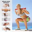 Netrition FlexFit: 5-Level Resistance Band Set for All Fitness Levels