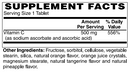 Chewable C-500 mg Tablet by BariatricPal