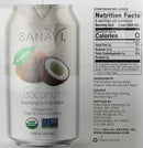 Sanavi Sparkling Spring Water, 8 cans