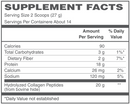 Collagen Peptides Powder (Hydrolyzed Type 1 & 3, Grass Fed) Skin, Hair, Nail & Joint Support by BariatricPal - Chocolate